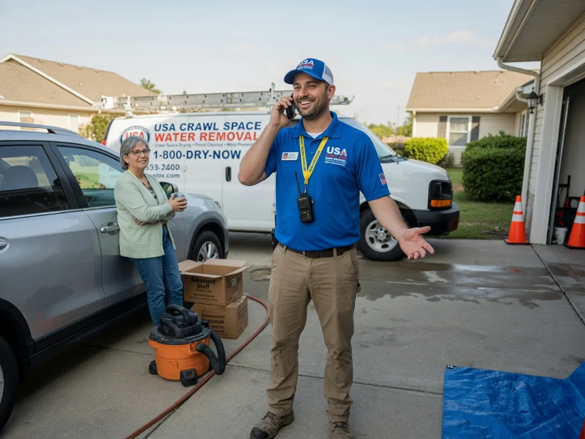 Crawl Space Water Removal Normangee, TX FAQs